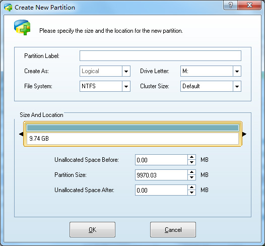 Create Partition